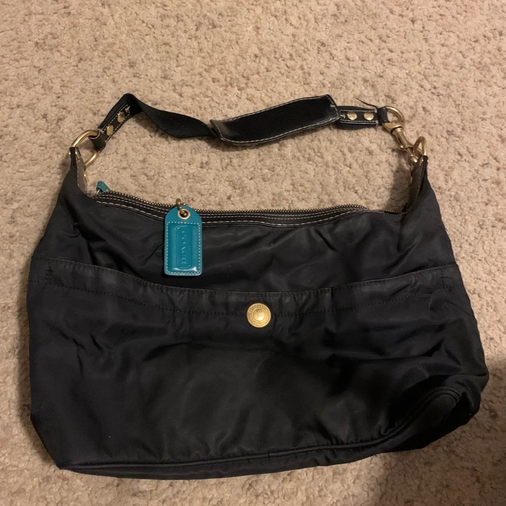 Coach black purse
